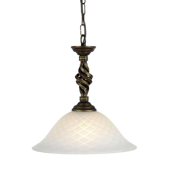 Пендел Pembroke 1xE27 Black Gold Elstead Lighting PB-P-BLK-GOLD | Osvetlenieto.bg