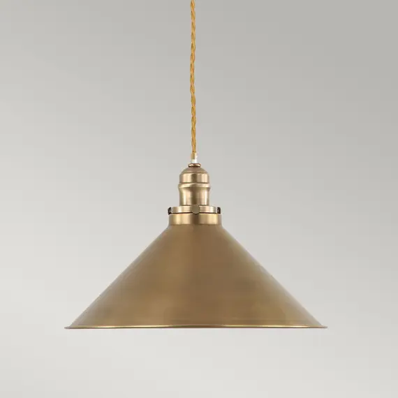 Пендел Provence 1xE27 Aged Brass Elstead Lighting PV-SP-AB | Osvetlenieto.bg