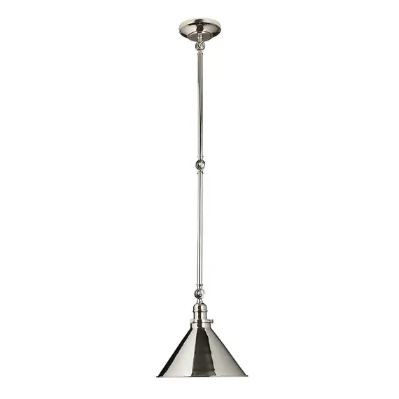 Пендел Provence 1xE27 Polished Nickel Elstead Lighting PV-GWP-PN | Osvetlenieto.bg