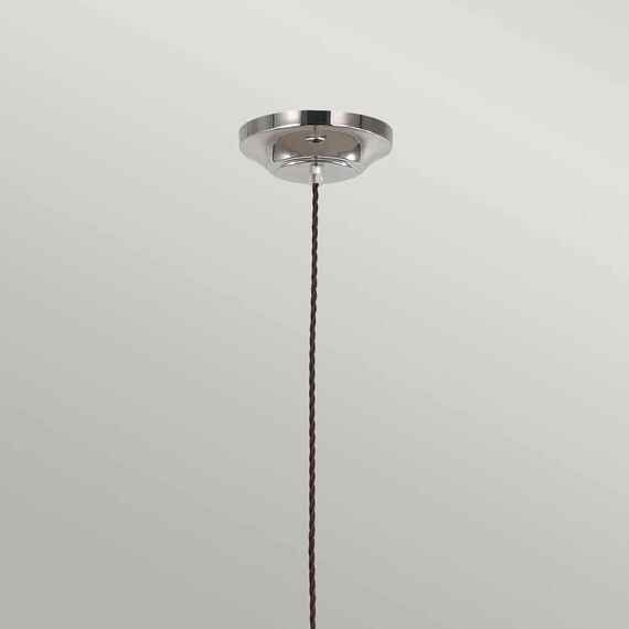 Пендел Provence 1xE27 Polished Nickel Elstead Lighting PV-SP-PN | Osvetlenieto.bg