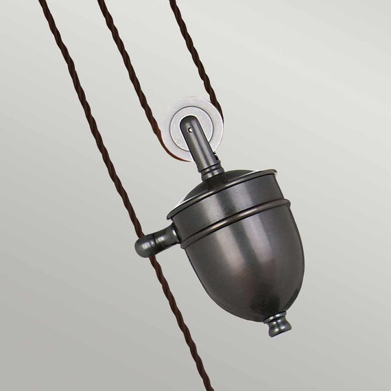 Пендел Provence 1xE27 Rise and Fall Old Bronze Elstead Lighting PV-P-OB | Osvetlenieto.bg