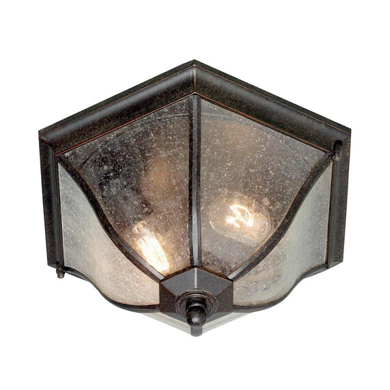 Плафон New England 2xE27 Lantern Medium Weathered Bronze Elstead Lighting NE8-M | Osvetlenieto.bg