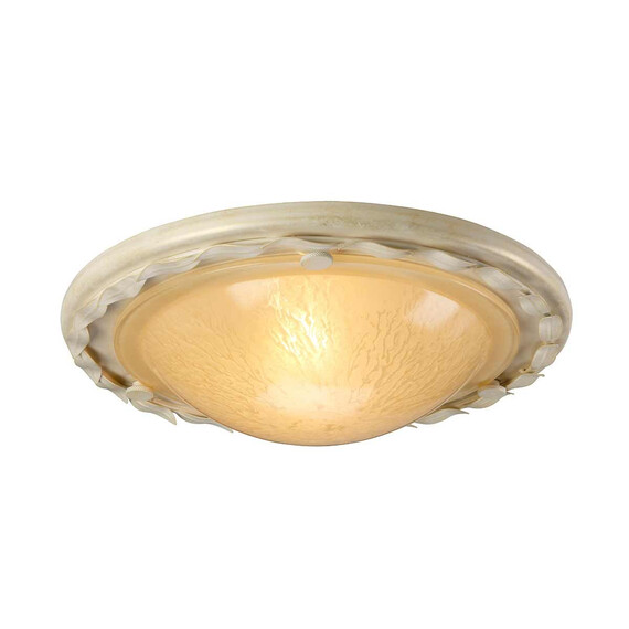 Плафон Olivia 1xE27 Ivory Gold Patina Elstead Lighting OV-F-IV-GOLD | Osvetlenieto.bg