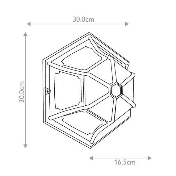 Плафон Parish 1xE27 Black Elstead Lighting PR12-BLACK | Osvetlenieto.bg