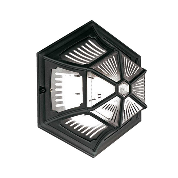 Плафон Parish 1xE27 Black Elstead Lighting PR12-BLACK | Osvetlenieto.bg