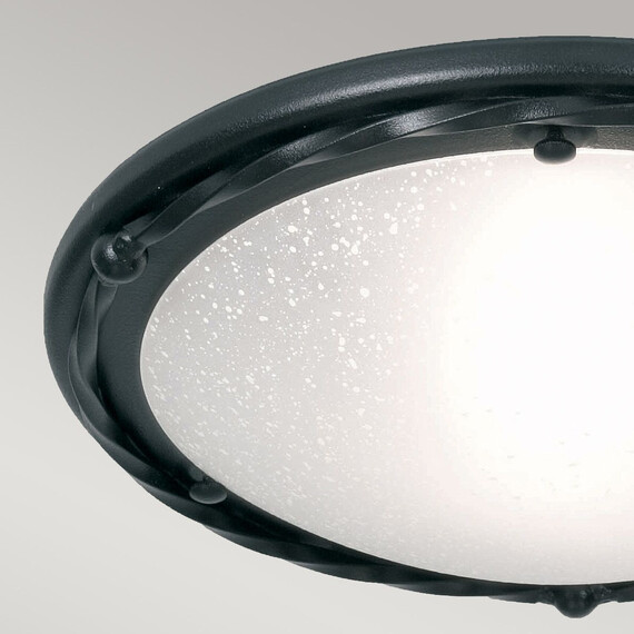 Плафон Pembroke 1xE27 Light Style B Black Elstead Lighting PB-F-B-BLACK | Osvetlenieto.bg