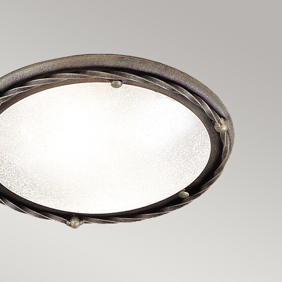 Плафон Pembroke 1xE27 Light Style B Black Gold Elstead Lighting PB-F-B-BLK-GOLD | Osvetlenieto.bg