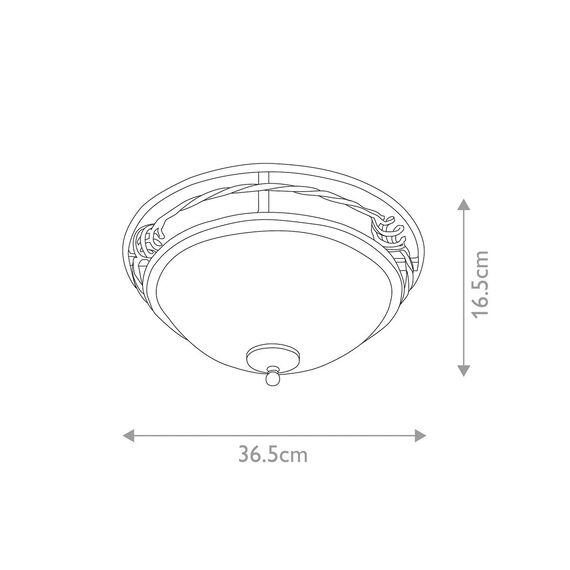 Плафон Pembroke 2xE27 Light Style A Black Gold Elstead Lighting PB-F-A-BLK-GOLD | Osvetlenieto.bg Плафон Pembroke 2xE27 Light Style A Black Gold Elstead Lighting PB-F-A-BLK-GOLD | Osvetlenieto.bg