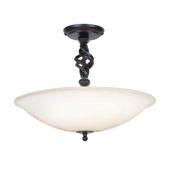 Плафон Pembroke 3xE14 Black Elstead Lighting PB-SF-A-BLACK | Osvetlenieto.bg