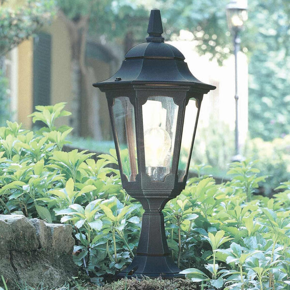 Стояща лампа Parish 1xE27 Black Elstead Lighting PR4-BLACK | Osvetlenieto.bg