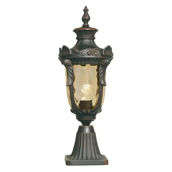 Стояща лампа Philadelphia 1xE27 Medium Pedestal Old Bronze Elstead Lighting PH3-M-OB | Osvetlenieto.bg
