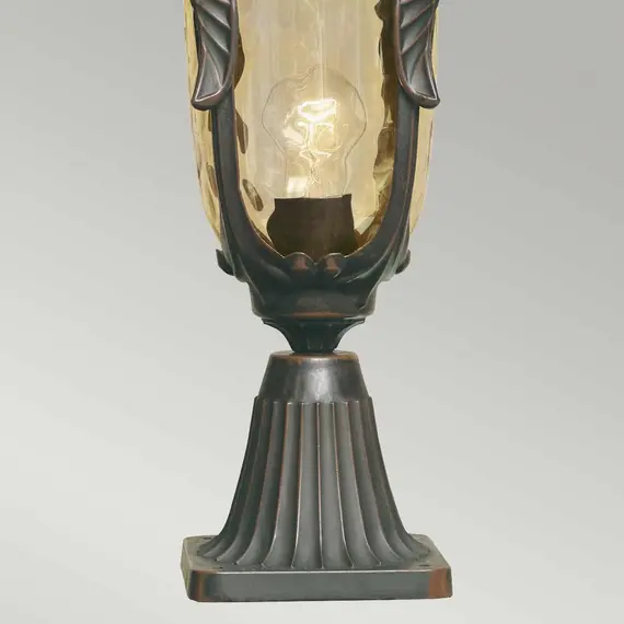 Стояща лампа Philadelphia 1xE27 Medium Pedestal Old Bronze Elstead Lighting PH3-M-OB | Osvetlenieto.bg