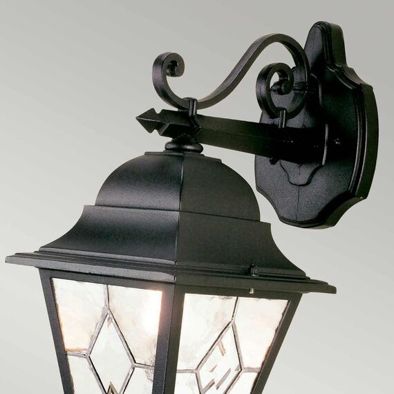 Външен аплик Norfolk 1xE27 Down Black Elstead Lighting NR2-BLK | Osvetlenieto.bg Външен аплик Norfolk 1xE27 Down Black Elstead Lighting NR2-BLK | Osvetlenieto.bg