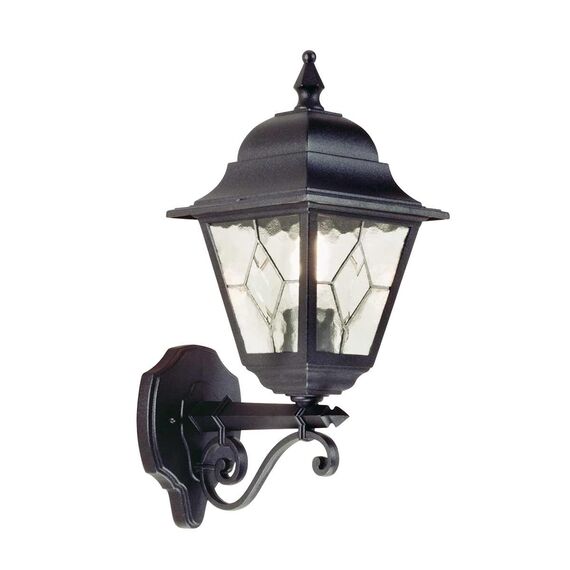 Външен аплик Norfolk 1xE27 Up Black Elstead Lighting NR1-BLK | Osvetlenieto.bg