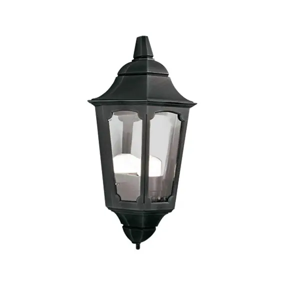 Външен аплик Parish 1xE27 Half Lantern Black Elstead Lighting PR7-BLACK | Osvetlenieto.bg
