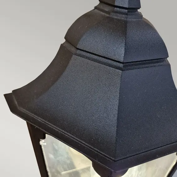 Външен аплик Parish 1xE27 Half Lantern Black Elstead Lighting PR7-BLACK | Osvetlenieto.bg