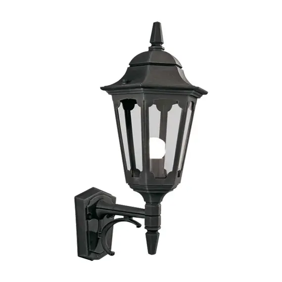 Външен аплик Parish 1xE27 Up Black Elstead Lighting PR1-BLACK | Osvetlenieto.bg