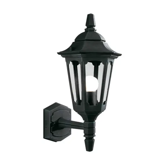 Външен аплик Parish Mini 1xE27 Up Black Elstead Lighting PRM1-BLACK | Osvetlenieto.bg