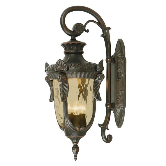 Външен аплик Philadelphia 3xE14 Large Down Old Bronze Elstead Lighting PH2-L-OB | Osvetlenieto.bg