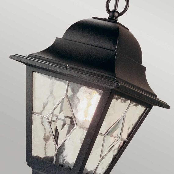 Външна висяща лампа Norfolk 1xE27 Black Elstead Lighting NR9-BLK | Osvetlenieto.bg Външна висяща лампа Norfolk 1xE27 Black Elstead Lighting NR9-BLK | Osvetlenieto.bg