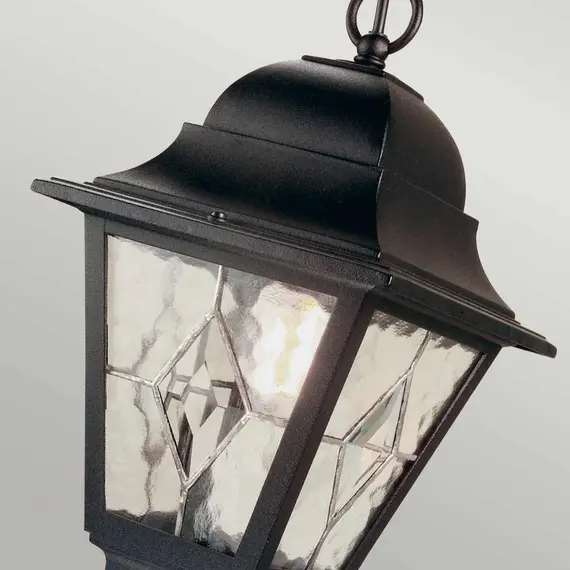 Външна висяща лампа Norfolk 1xE27 Black Elstead Lighting NR9-BLK | Osvetlenieto.bg