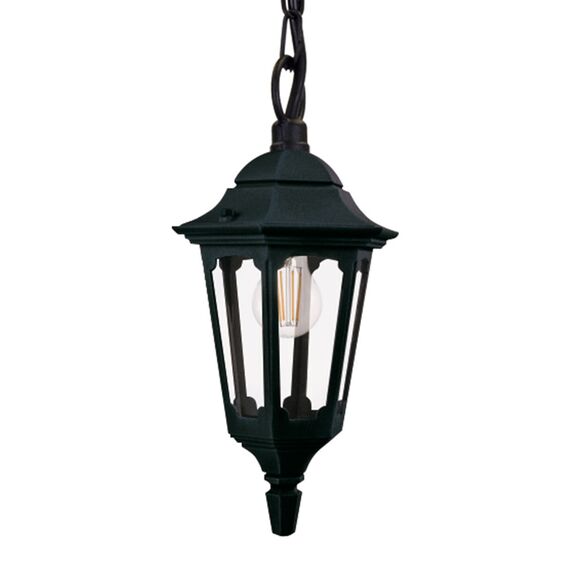 Външна висяща лампа Parish 1xE27 Black Elstead Lighting PR9-BLACK | Osvetlenieto.bg