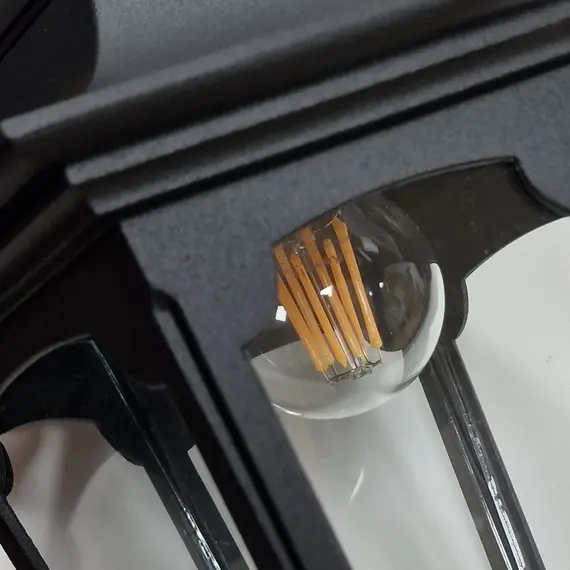 Външна висяща лампа Parish 1xE27 Black Elstead Lighting PR9-BLACK | Osvetlenieto.bg