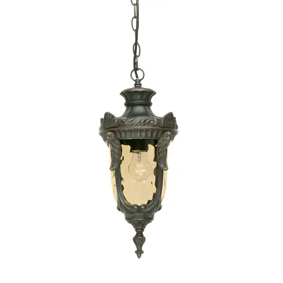 Външна висяща лампа Philadelphia 1xE27 Medium Old Bronze Elstead Lighting PH8-M-OB | Osvetlenieto.bg