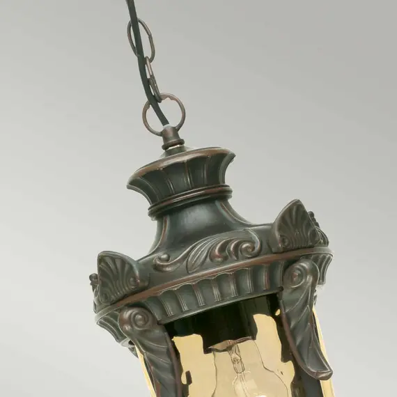 Външна висяща лампа Philadelphia 1xE27 Medium Old Bronze Elstead Lighting PH8-M-OB | Osvetlenieto.bg