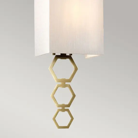 Аплик Ria Small 1xE27 Aged Brass Elstead Lighting RIA-SMALL-AB | Osvetlenieto.bg