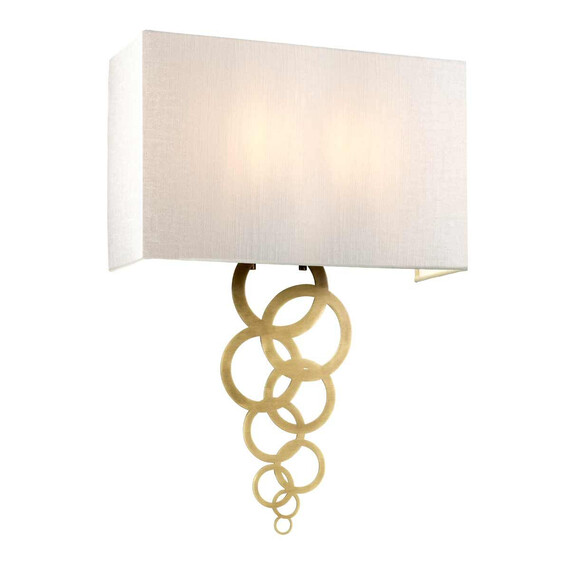 Аплик Rosa Large 2xE27 Aged Brass Elstead Lighting ROSA-LARGE-AB | Osvetlenieto.bg