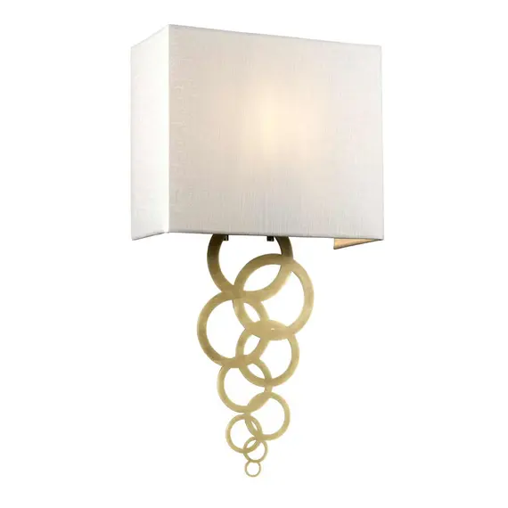 Аплик Rosa Medium 1xE27 Aged Brass Elstead Lighting ROSA-MEDIUM-AB | Osvetlenieto.bg