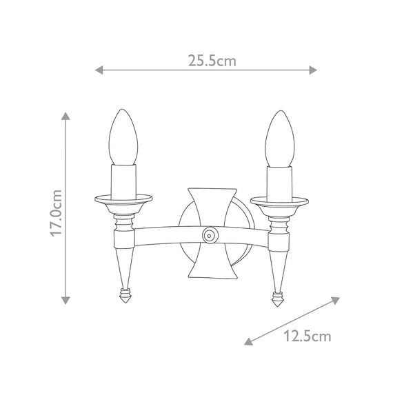 Аплик Saxon 2xE14 Black Elstead Lighting SAX2-BLK | Osvetlenieto.bg Аплик Saxon 2xE14 Black Elstead Lighting SAX2-BLK | Osvetlenieto.bg