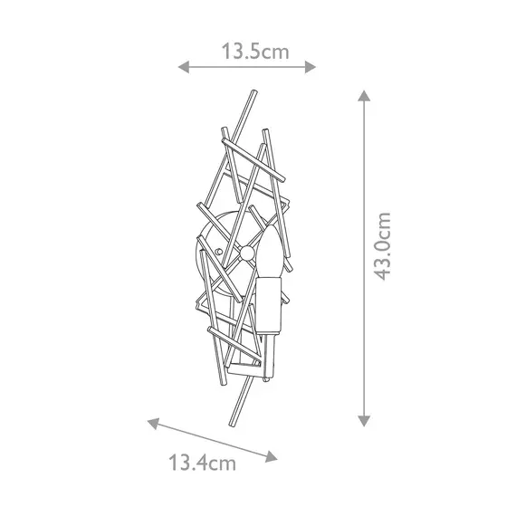 Аплик Taiko 1xE14 Olde Bronze Elstead Lighting TAIKO1 | Osvetlenieto.bg