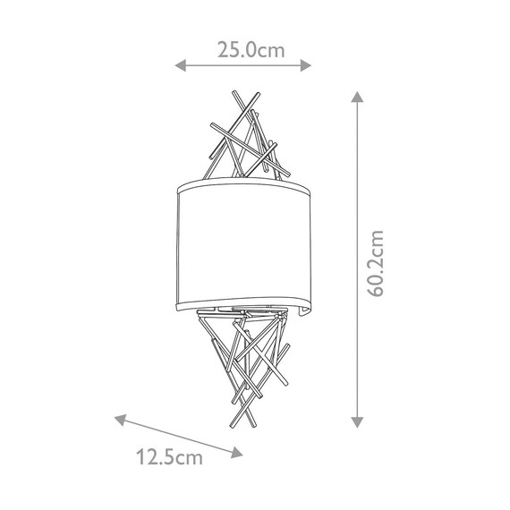 Аплик Taiko 2xE14 Olde Bronze Elstead Lighting TAIKO2 | Osvetlenieto.bg