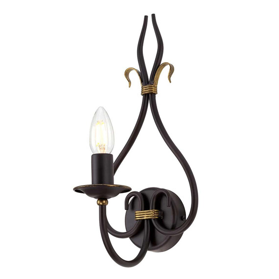 Аплик Windermere 1xE14 Rust Gold Elstead Lighting WM1 | Osvetlenieto.bg