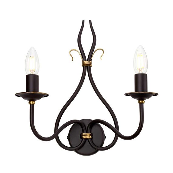 Аплик Windermere 2xE14 Rust Gold Elstead Lighting WM2 | Osvetlenieto.bg