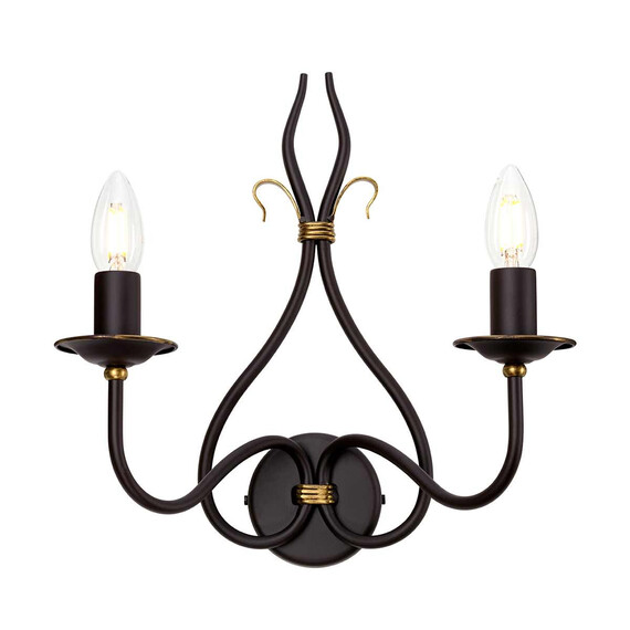 Аплик Windermere 2xE14 Rust Gold Elstead Lighting WM2 | Osvetlenieto.bg