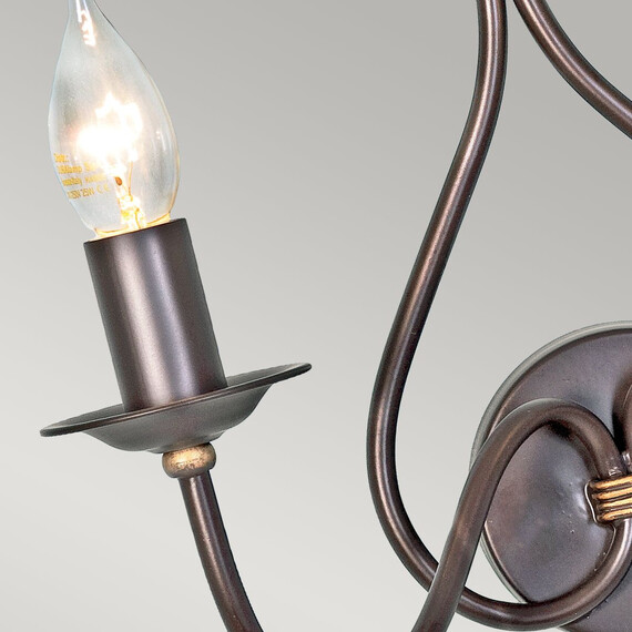 Аплик Windermere 2xE14 Rust Gold Elstead Lighting WM2 | Osvetlenieto.bg