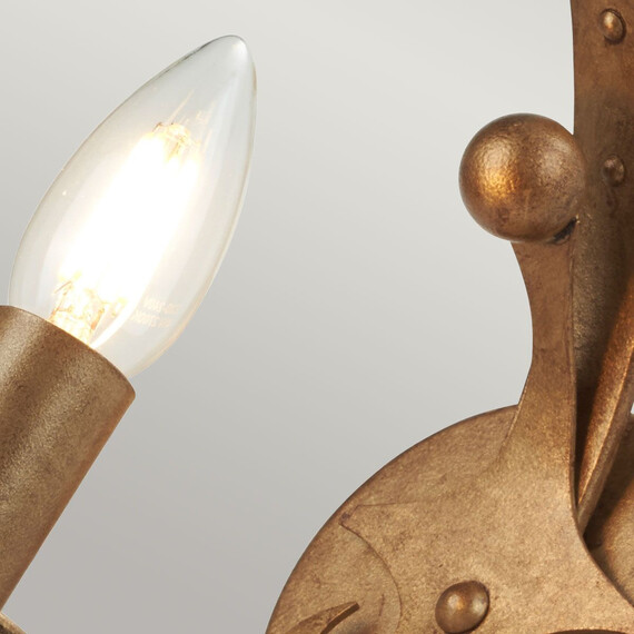Аплик Windsor 1xE14 Gold Patina Elstead Lighting WINDSOR1-GOLD | Osvetlenieto.bg