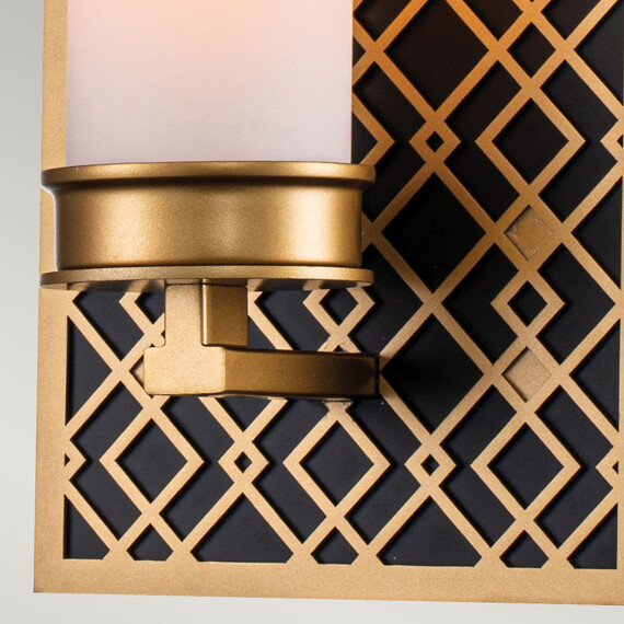 Аплик Ziggy 1xE27 Lacquered Gold Elstead Lighting ZIGGY1-LG | Osvetlenieto.bg