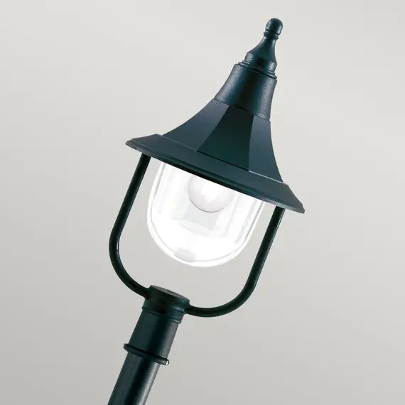 Градински стълб Shannon 1xE27 Pillar Black Elstead Lighting SHANNON-PILLAR | Osvetlenieto.bg