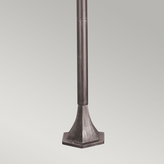 Градински стълб Wexford 1xE27 Black Silver Elstead Lighting WX4 | Osvetlenieto.bg