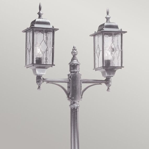 Градински стълб Wexford 2xE27 Black Silver Elstead Lighting WX8 | Osvetlenieto.bg Градински стълб Wexford 2xE27 Black Silver Elstead Lighting WX8 | Osvetlenieto.bg