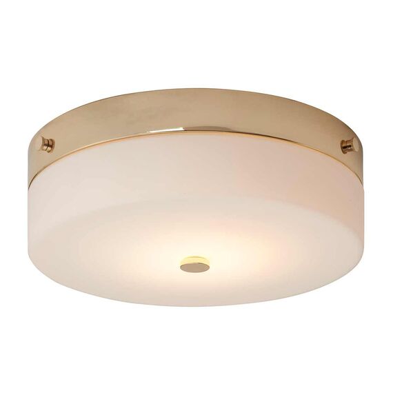 LED Плафон Tamar 1xGX53 Large Polished Gold Elstead Lighting TAMAR-F-L-PG | Osvetlenieto.bg