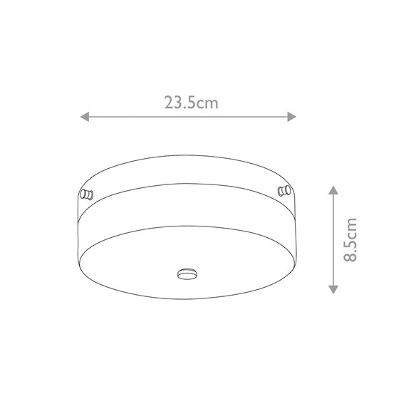 LED Плафон Tamar 1xGX53 Medium Polished Gold Elstead Lighting TAMAR-F-M-PG | Osvetlenieto.bg