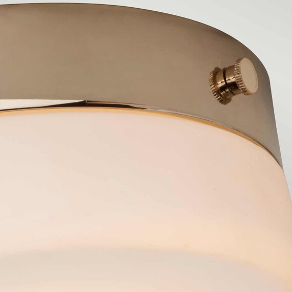 LED Плафон Tamar 1xGX53 Medium Polished Gold Elstead Lighting TAMAR-F-M-PG | Osvetlenieto.bg