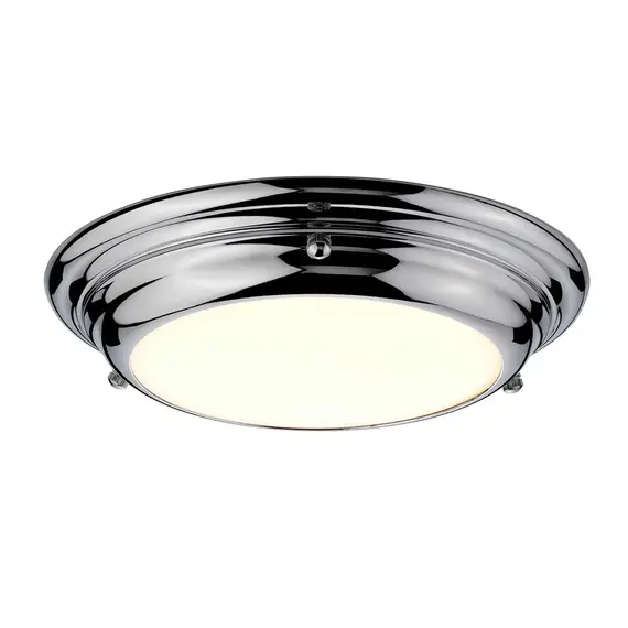 LED Плафон Welland Mini LED Polished Chrome Elstead Lighting WELLAND-F-S-PC | Osvetlenieto.bg