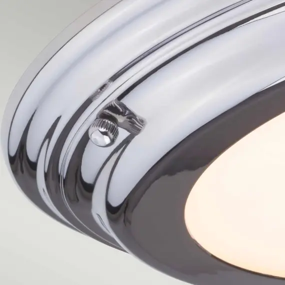 LED Плафон Welland Polished Chrome Elstead Lighting WELLAND-F-PC | Osvetlenieto.bg