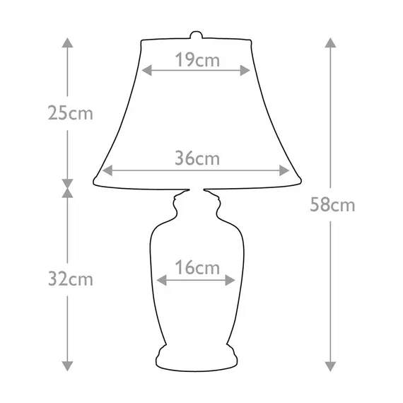 Настолна лампа Silver Thistle 1xE27 White and Silver Elstead Lighting SILVERTHISTLE-TL | Osvetlenieto.bg